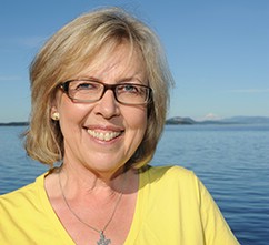 Canada's Green Party leader Elizabeth May calls for more national action on climage change.
